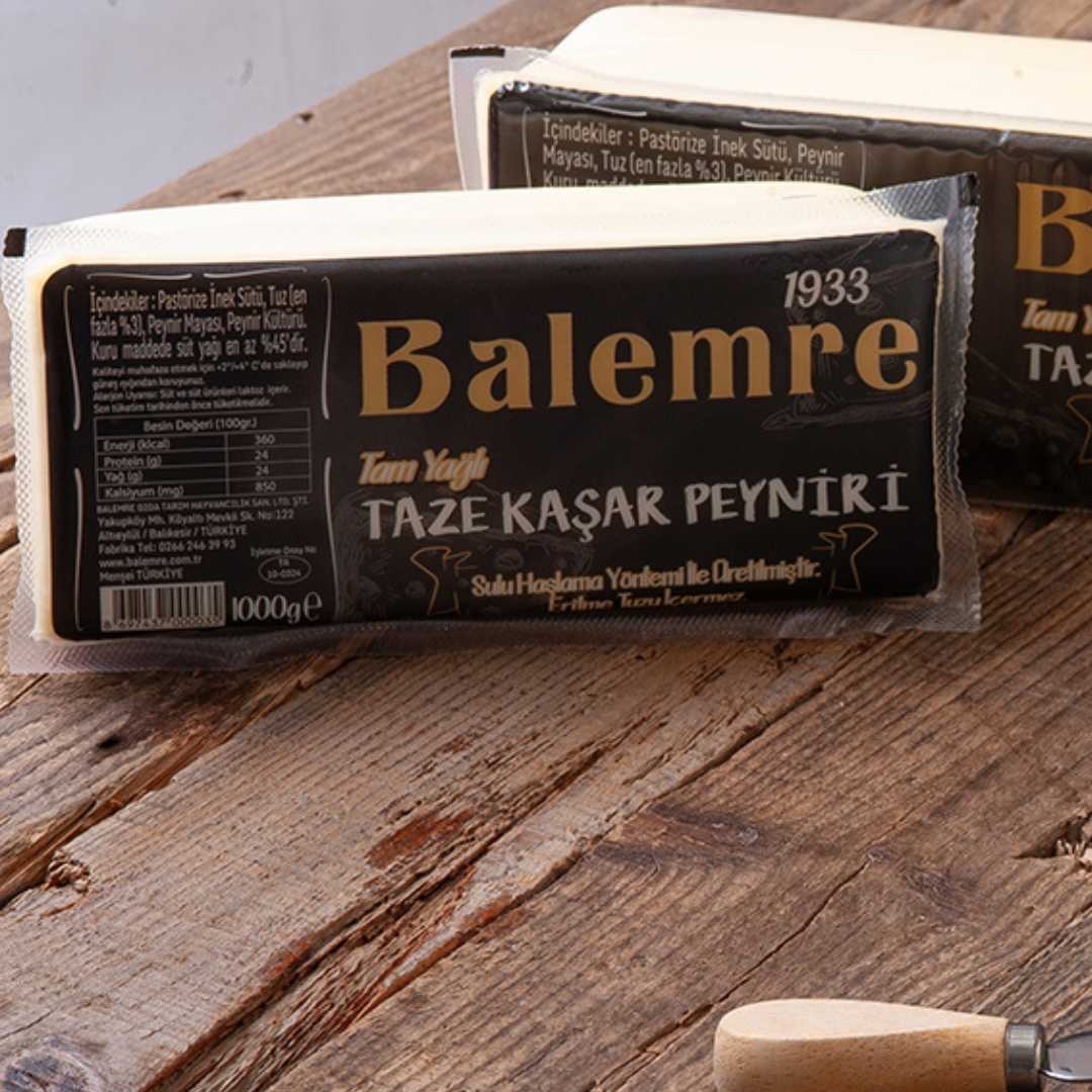 Balemre Taze Kaşar Peyniri 1000g